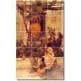 thumbnail image 1 of Ceramic Tile Mural-John Waterhouse Garden 25. 36" w x 60" h using (15) 12 x 12 ceramic tiles, 1 of 3