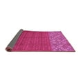 thumbnail image 2 of Ahgly Company Indoor Rectangle Abstract Pink Modern Area Rugs, 5' x 7', 2 of 4