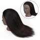 thumbnail image 3 of African American Mannequin Head Real Hair Manikin Head For Styling Black 16inch, 3 of 5