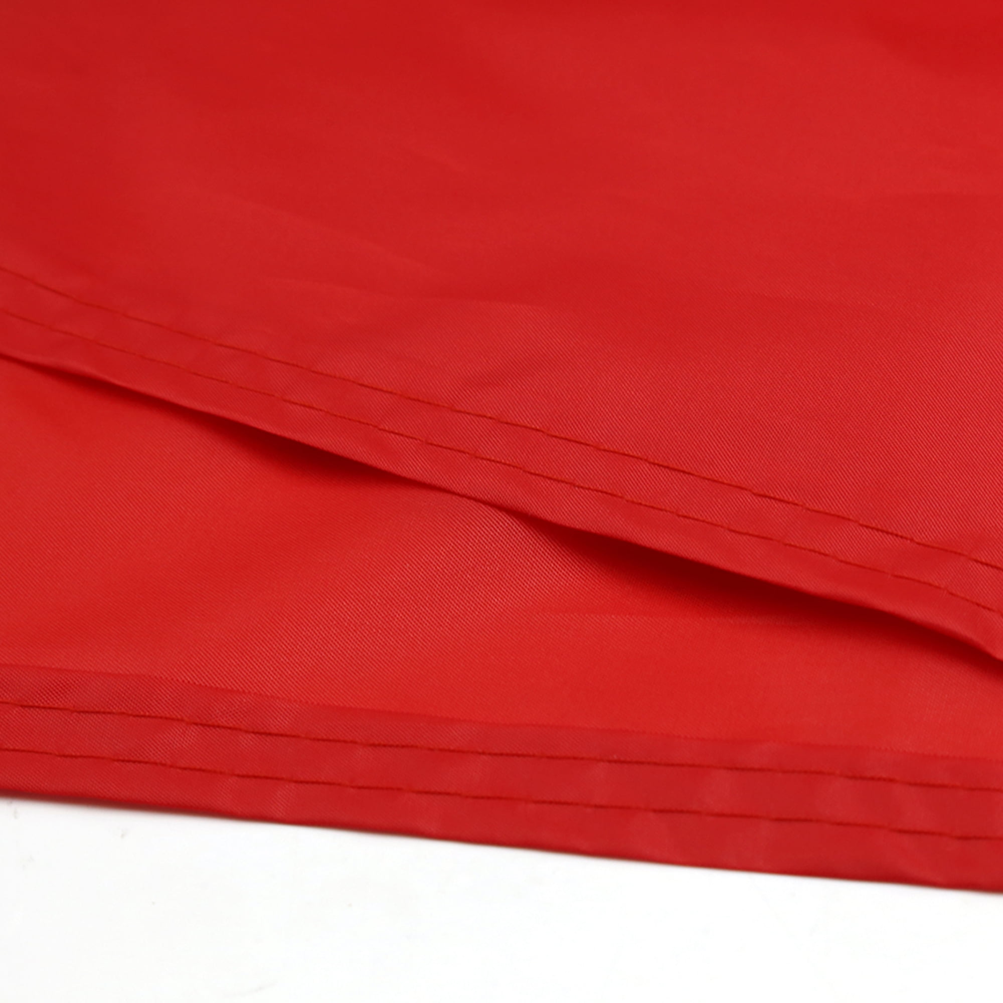 Unique Bargains 180T Motorcycle Cover Protector Rain Dust UV Proof Black+Red L