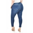 thumbnail image 4 of Jeans skinny con rasgaduras Tallas Extras, 3716 (Azul oscuro) multicolor 36, 4 of 5