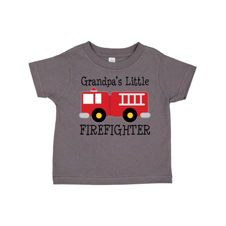 

Inktastic Grandpa s Little Firefighter Gift Toddler Boy Girl T-Shirt