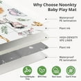 thumbnail image 4 of Baby Play Mat, 59 x 59 PlayMat Perfect for Use Baby Playpen, Foldable Soft Foam Babies Play Mat for Floor, Babies Activity Tummy Time Playmat, Kids Non Toxic Thick Mat for Babies, Toddlers, Infants, 4 of 9