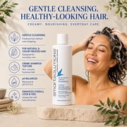 smartSOLUTIONS Dual-Action Creme Shampoo | Sulfate, Paraben & Sodium Chloride Free | Color Safe & Chemically Treated Hair Safe (8 fl oz)