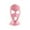 Pink, variant on Viworld Knit Sew Acrylic Outdoor Full Face Cover Thermal Ski Mask One Size Fits Most