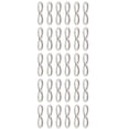thumbnail image 4 of Resin Frame, Stainless Steel Open Bezels 30Pcs Pendant Bezel Metal Bezel Mini  For Friends For Home 8-Shape S, 4 of 8