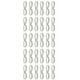 thumbnail image 1 of Bisel trasero abierto marco de resina de acero inoxidable 30 piezas para el hogar Anggrek Otros, 1 of 8