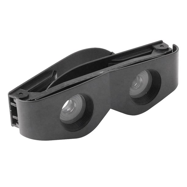 Greeniant Gafas portátiles estilo telescopio HD lupa óptica binoculares para pesca senderismo concierto caja blanca Pescar caja de color con bolsa