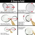 thumbnail image 3 of Topboutique Pop Up Mosquitoes Nets Portable Mosquito Tent Foldable Camping Fly Net Adjustable Sleeping Bag Fly Net Fly Net Tent for Bed Camping Travel Patio Black, 3 of 8