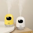 thumbnail image 3 of Mini Humidificador De Aromaterapia Difusor De Aceite Portátil Lindo - Amarillo, 3 of 5