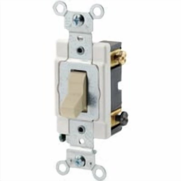 Leviton Quiet Double Pole Switch - Pack of 4
