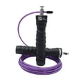 thumbnail image 1 of Xihbxyly Cuerda para Saltar Rápida, Diseño Absorbente de Sudor, Asas Ergonómicas para Mayor Comodidad, Cordón de Pvc para Agilidad y Rapidez, Herramienta de Entrenamiento Cardiovascular, Gimnasio En, 1 of 2
