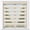 Cream, variant on ShadesU Custom Size Zebra Window Blinds, White, 72 in W x 72 in H, Light Filtering Privacy Shades with Aluminum Headrail