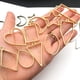 thumbnail image 3 of Colgantes Marco Adorno de joyería DIY Colgantes de molde hueco Manualidades de bricolaje Marcos de dijes de bisel hueco Perfecto para hacer collares, pulseras, aretes Sailing Electrónica, 3 of 6