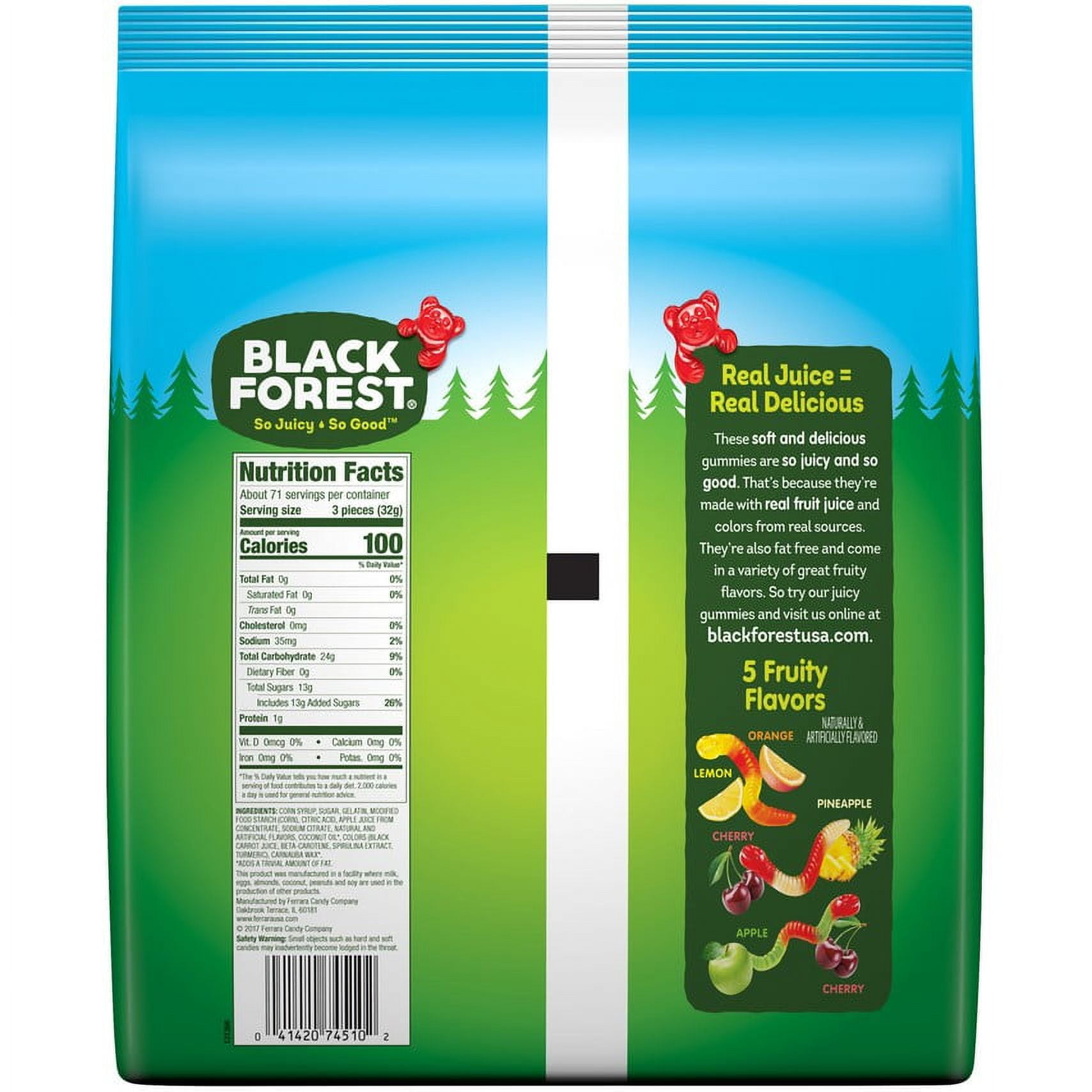 Black Forest Gummy Worms Bag, 5 Lb