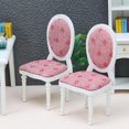 thumbnail image 3 of Mini muebles para casa de muñecas, modelo de microescena para sala de estar, silla de madera moderna, 3 of 5
