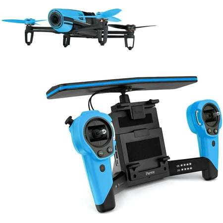 Parrot Pf725100 BeBop Drone and Sky Controller Bundle, Blue