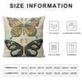 thumbnail image 5 of ONETECH Boho Colorful Butterfly Throw Pillow Cover , Butterfly Lover Gifts for Home Girls Room Bedroom Decor, 5 of 5