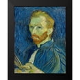 thumbnail image 2 of Van Gogh, Vincent 19x24 Black Modern Framed Museum Art Print Titled - Self-Portrait, 1889, 2 of 5
