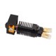 thumbnail image 4 of Cabezal extrusor de metal Hotend, boquilla de latón de 0,4 mm, interruptor rápido y estable, kit de Hotend 2 en 1 para reemplazo de impresora 3D Ender, 4 of 14