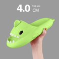 thumbnail image 1 of Zapatillas de suela blanda con forma de tiburón de dibujos animados para mujer y hombre Tan Jianjun  unisex, 1 of 2