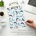 thumbnail image 5 of Coolnut Dolphin Clipboard, Acrylic Standard A4 Letter Size Clip Board with Low Profile Clip for Office, Classroom, Doctor, Nurse and Teacher, 12.5"x9", 5 of 7