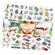 Fuliko Adult , 100 Pieces, Assorted Designs for Sports Events, Party Decorations, School Rewards, Perfect for Boys and Girls, Soccer Theme Included