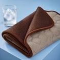 thumbnail image 5 of AuroraX Pet Cooling Mat for Cats Pressure Activated Vibrant Indoor Non Gel Ice Silk Cooling Mat for Dogs Non-Toxic Dog Cooling Beds for Summer, 5 of 5