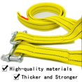 thumbnail image 5 of Heavy duty towing strap with two D-ring safety hooks for winch, 5 ton capacity and 5 m length., 5 of 5