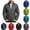 Gray, variant on Men Stand Collar Puffer Jacket Full Zip Packable Quilted Outerwear Zipper Side Pockets Warm Casual Coat for Daily Commute Travel Camping Cold Weather Outdoor Wear Gray XL