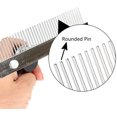 thumbnail image 3 of yeuweold Pet Dog Grooming Extra Large Rake Comb Dematting Tool Beauty Comb for Medium Dogs German Shepherd Golden Retriever Husky, 3 of 5