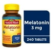 Nature Made Melatonin 3 mg Tablets, 100% Drug Free Sleep Aid for Adults, 240 Count