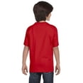 thumbnail image 2 of The Gildan Youth DryBlend 56 oz, 50/50 T-Shirt - RED - L, 2 of 2