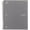 Gray, variant on Spiral Notebook 3 Subject Wide Ruled Customizable Olive - Five Star