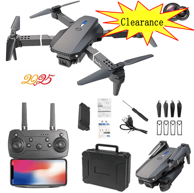 4DRC V8 Mini Drone, Blue, Gesture Control, Altitude Hold, Headless