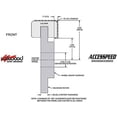 thumbnail image 4 of WILWOOD SUBURBAN & YUKON XL FRONT & REAR BIG BRAKE KIT WITH FREE BRAKE LINES & FLUID - WILWOOD TC6R 16 FRONT & REAR, RED CALIPERS, DRILLED ROTORS, 2000-2006 SUBURBAN & YUKON XL 2500 W/4.63 Rear CR, 4 of 8