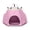 Pink, variant on Blue Blue Hexagon Pet Tent For Outdoor Camping Portable Folding Cat Dog House Waterproof Tear Resistant Travel Shelter