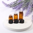 thumbnail image 3 of Jumpingount Paquete de 100 botellas de aceite esencial con orificio, recargables, reutilizables, dispensador de viaje de 1-3 ml, botellas de subenvasado de masajeadores Como se muestra 2ml Jumpingount CE014043-03, 3 of 6