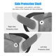 thumbnail image 5 of Cáscara protectora de acrílico VR Portátil Removible Removible Color Sólido PROTECTOR DE CABLO DERECHO A LA DERECHA DE REEMPLAZO DE OCULUS 2 BLACK Methold EL014446-04B, 5 of 7