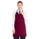 thumbnail image 1 of DC53 DC 32 IN TUXEDO BIB DELANTAL BURDEOS OS chef dickies DC53, 1 of 1