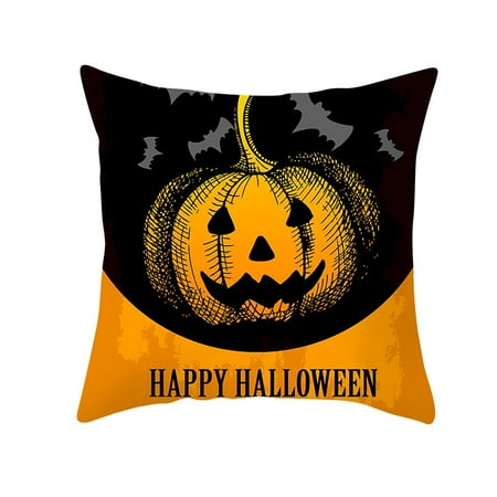 

KQJDYXW Halloween Pumpkin Series Home Decoration Throw Pillow Cushion Pillow Case