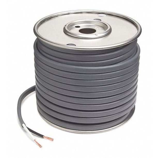 GROTE 825502 Wire,2 Cond,PVC,Jacket,14 ga.,100 ft.