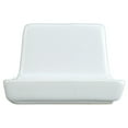 thumbnail image 2 of Mainstays White Glazed Ceramic Butter Dish, 1 Piece, 2 of 5