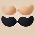 thumbnail image 4 of Sujetador adhesivo invisible sin tirantes, sujetadores push up sin tirantes, lencería para mujer, cubre pezones de silicona sin costuras, ropa interior tipo bralette, 4 of 5