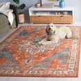 thumbnail image 3 of SAFAVIEH Journey Malandra Medallion Area Rug, Rust/Blue Ivory, 8'9" x 12', 3 of 12