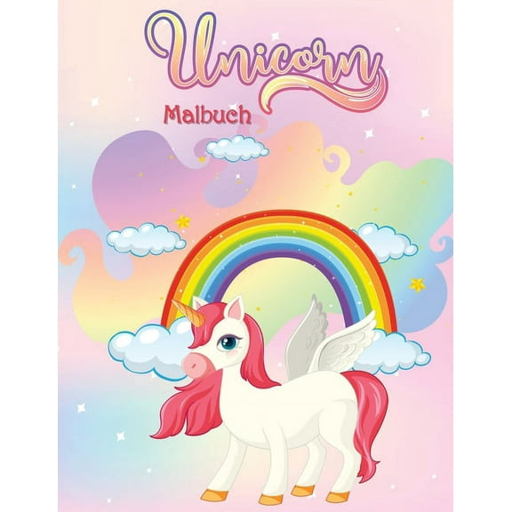 EinhÃ¶rner Malbuch: AktivitÃ¤tsbuch fÃ¼r Kinder, (Paperback)