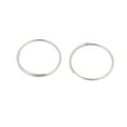 thumbnail image 2 of Unique Bargains 0.43" Outer Diameter Chandelier Connector Steel Ring Oring Silver Tone 100pcs, 2 of 2
