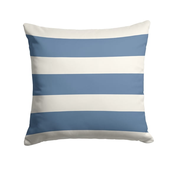 Blue Stripe Fabric Decorative Pillow AZD1012PW1414