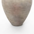 thumbnail image 7 of LuxenHome Rustic Ceramic Vase, 17.7" Tall Terracotta Pot with Earthy Gray-Brown Finish, Handcrafted, 7 of 7