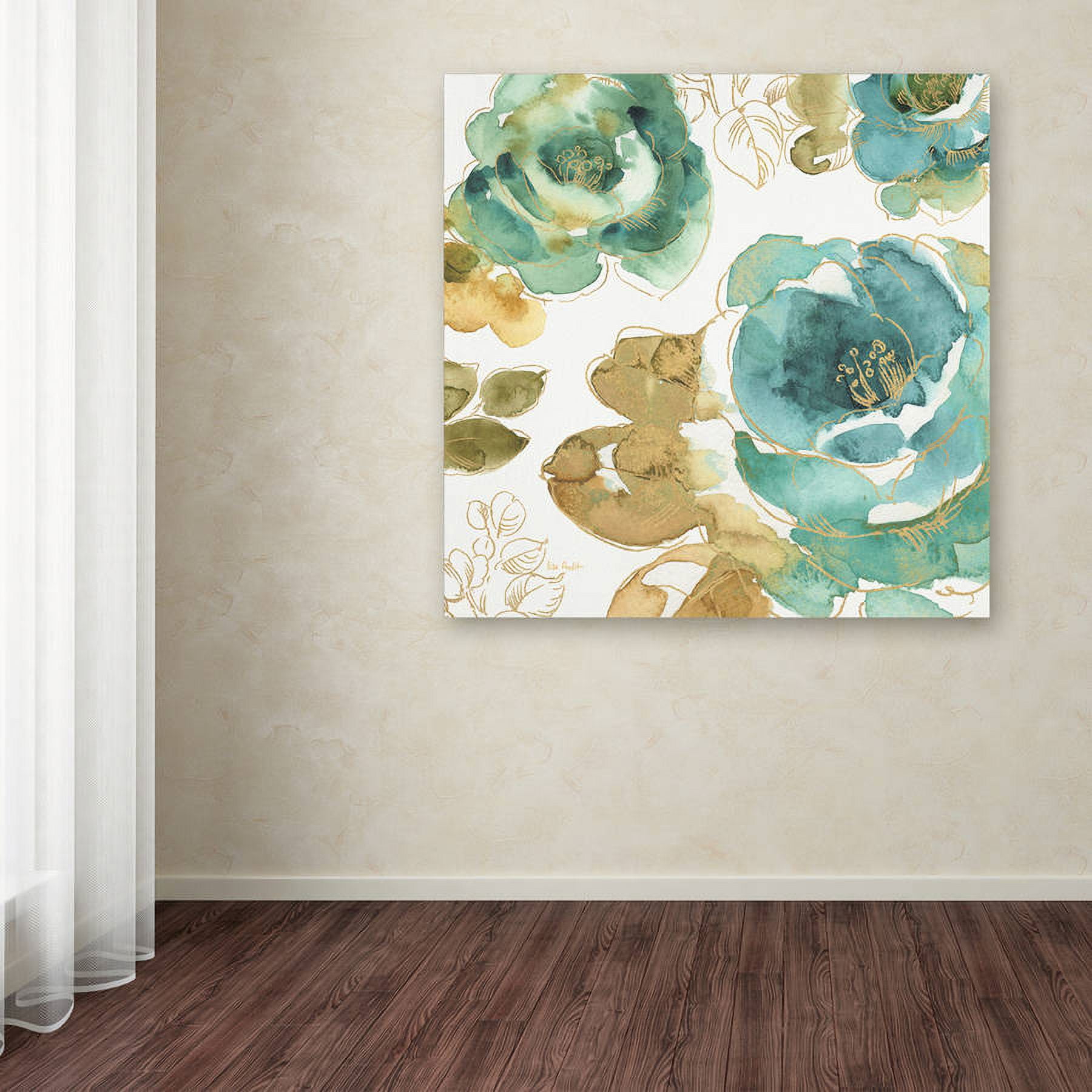 Trademark Fine Art "My Greenhouse Roses III" Canvas Art by Lisa Audit